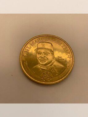 VTG Set of 2 Colorado Rockies 1996 Commemorative Brass? Coins